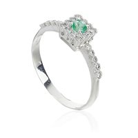 Ringe Artlinea Dame in Weißgold AD778/SM-LB - AD778/SM-LB